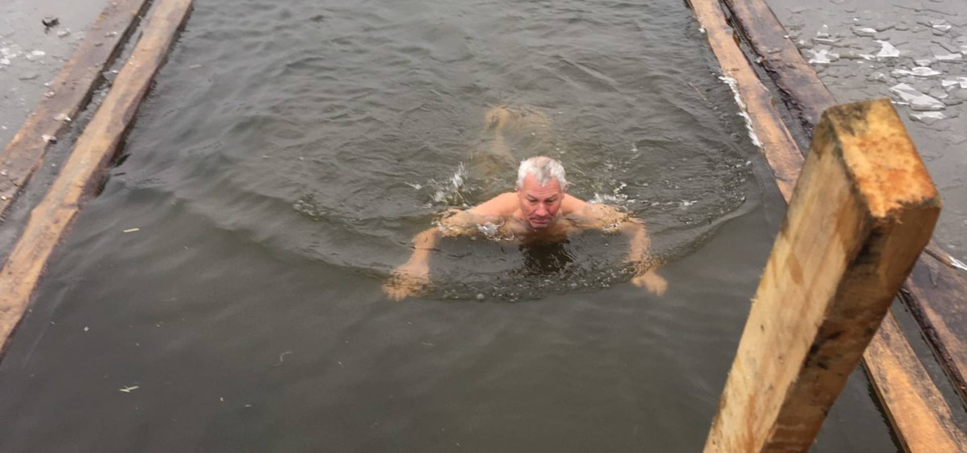 В Качанівці на Вінниччині відбувся заплив "моржів" 