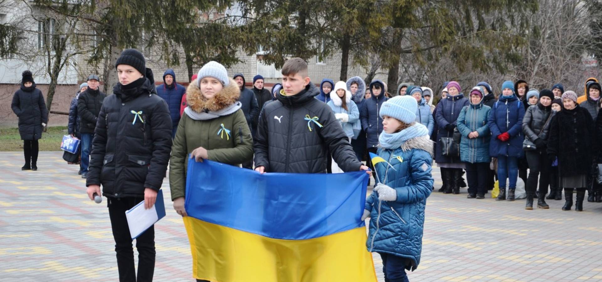 День Соборності України  відзначили у Хмільнику на Вінниччині 