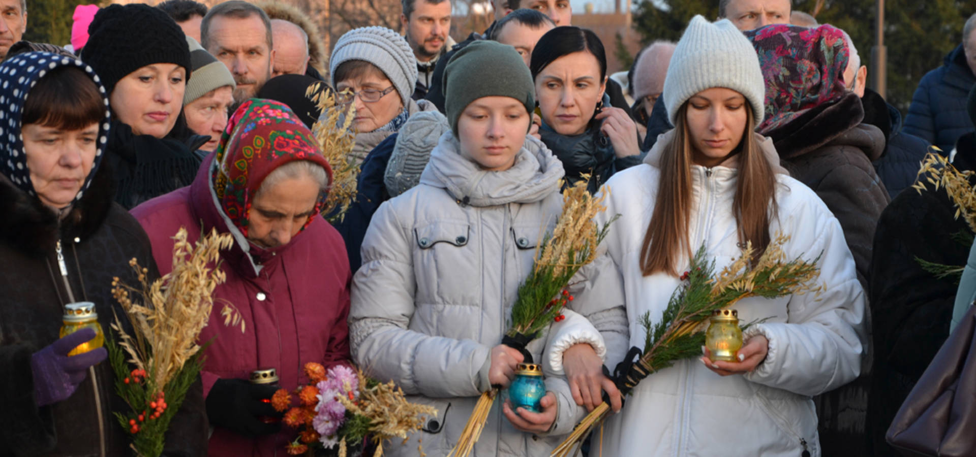 Молитвою у Хмільнику вшанували пам'ять жертв голодомору