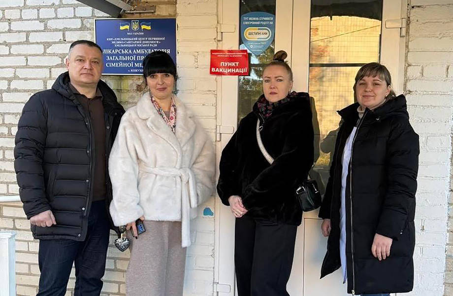 Вакцинацію від кору провели в селах Кожухів, Шевченка, Іванівці та Теси Хмільницької громади