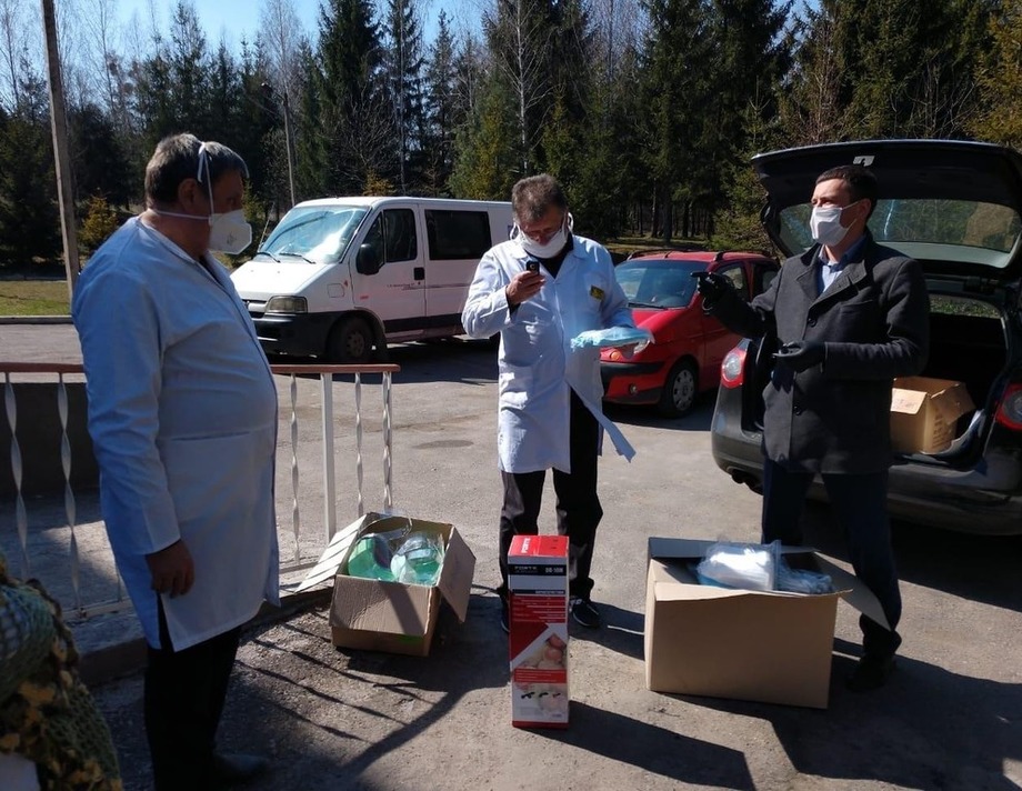 Хмільницька районна лікарня отримала допомогу від спецфонду "СтопВірус"
