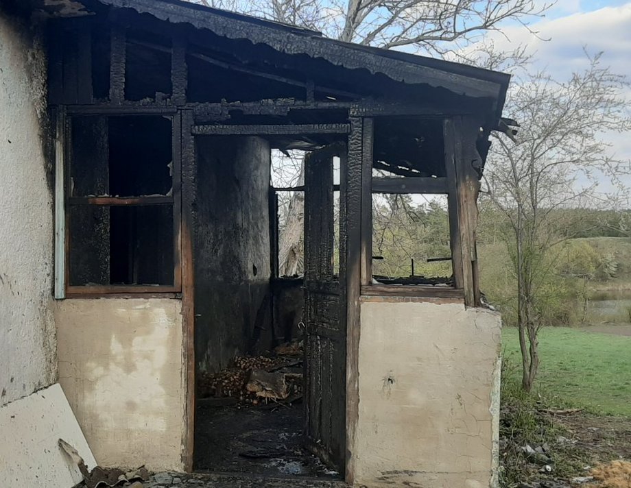 Горів будинок вчора у Чернятинцях на Вінниччині 