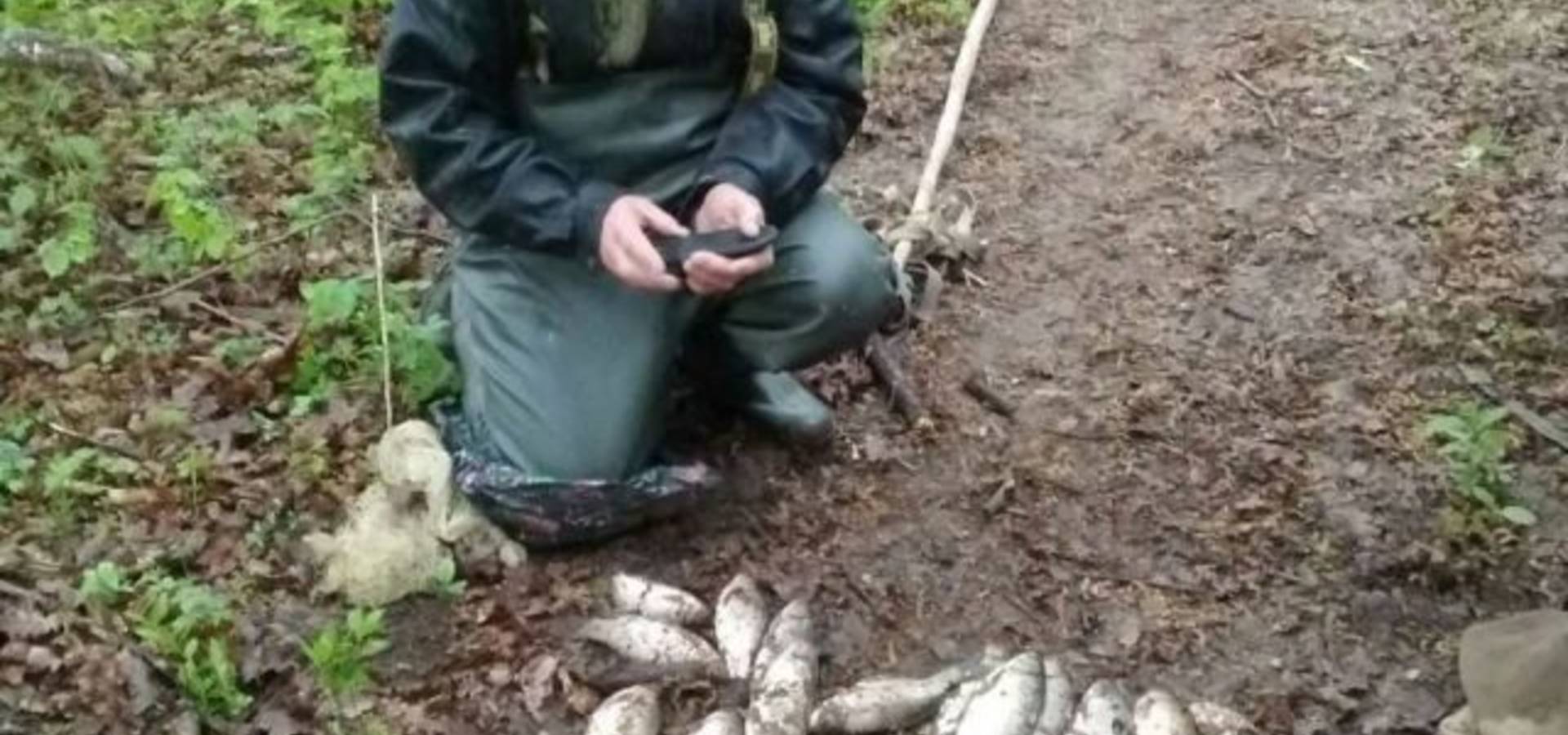 Рибних браконьєрів затримали у селах Великий Остріжок та Лелітка на Вінниччині