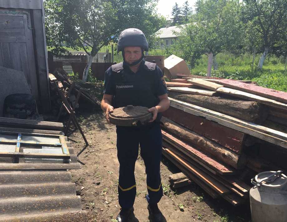 Німецьку міну часів Другої світової війни знайшли у Хмільницькому районі 