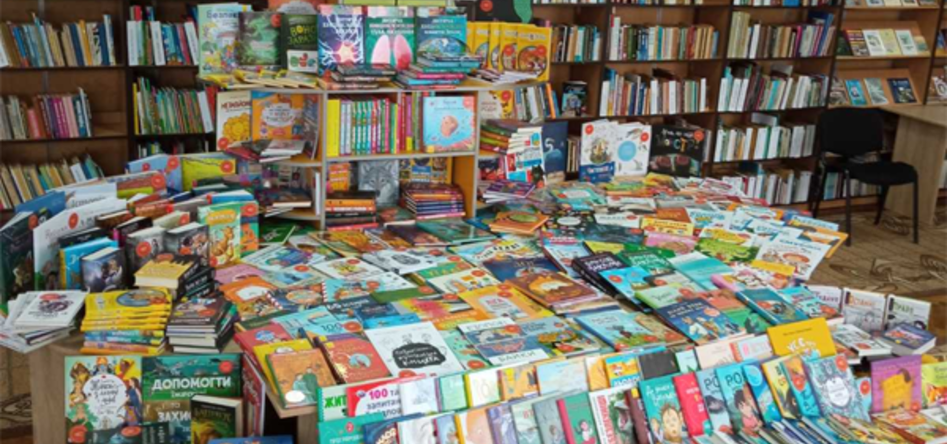 Хмільницька дитяча бібліотека поповнилась новими книгами