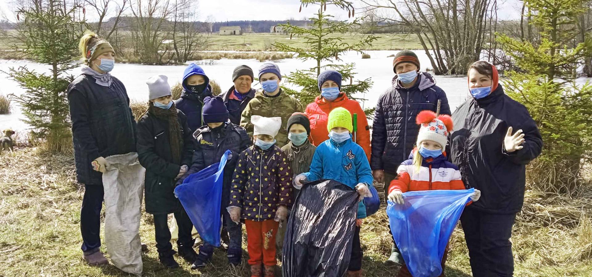 В селі Думенки на Вінниччині провели екологічну акцію «Річка просить допомоги»