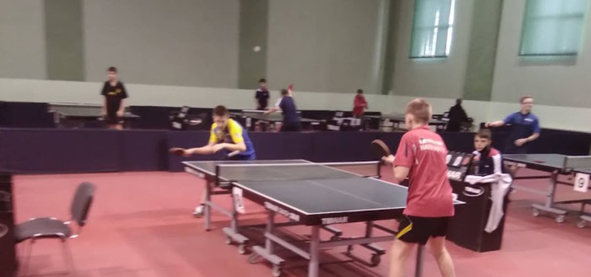 Хмільницькі школярі взяли участь в Чемпіонаті України з настільного тенісу