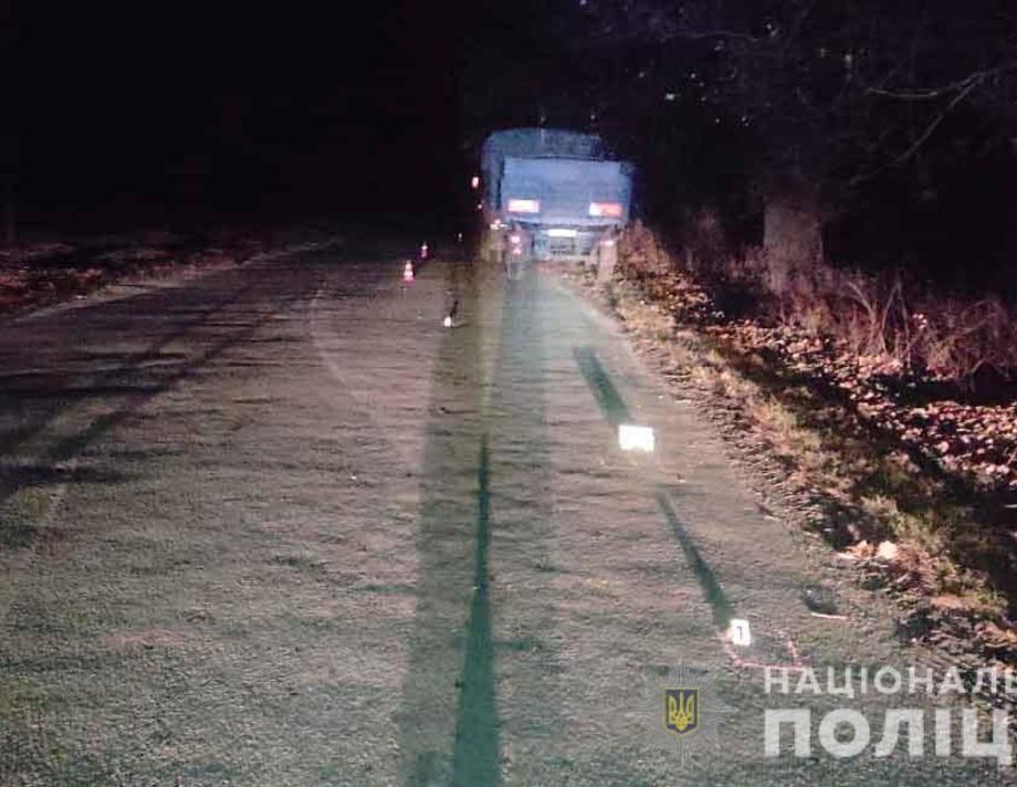 На Вінниччині вантажівка на смерть збила пішохода