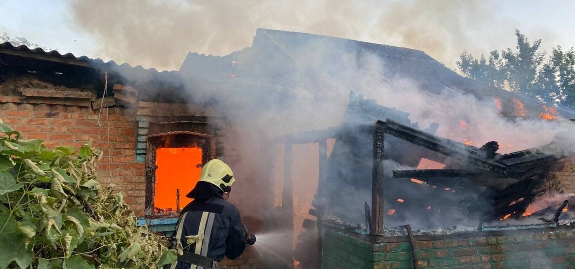 У Хмільницькому районі під час пожежі загинув чоловік