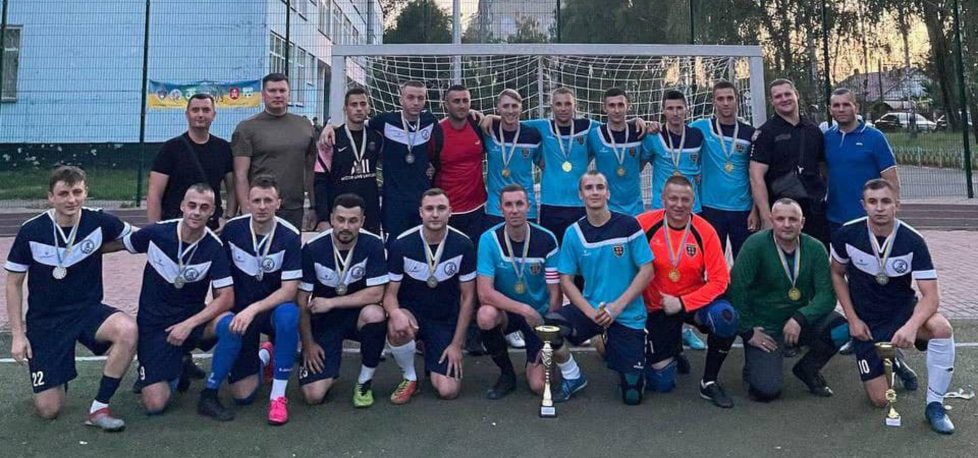 Поліція Вінниччини - перша у турнірі з футболу на підтримку ЗСУ