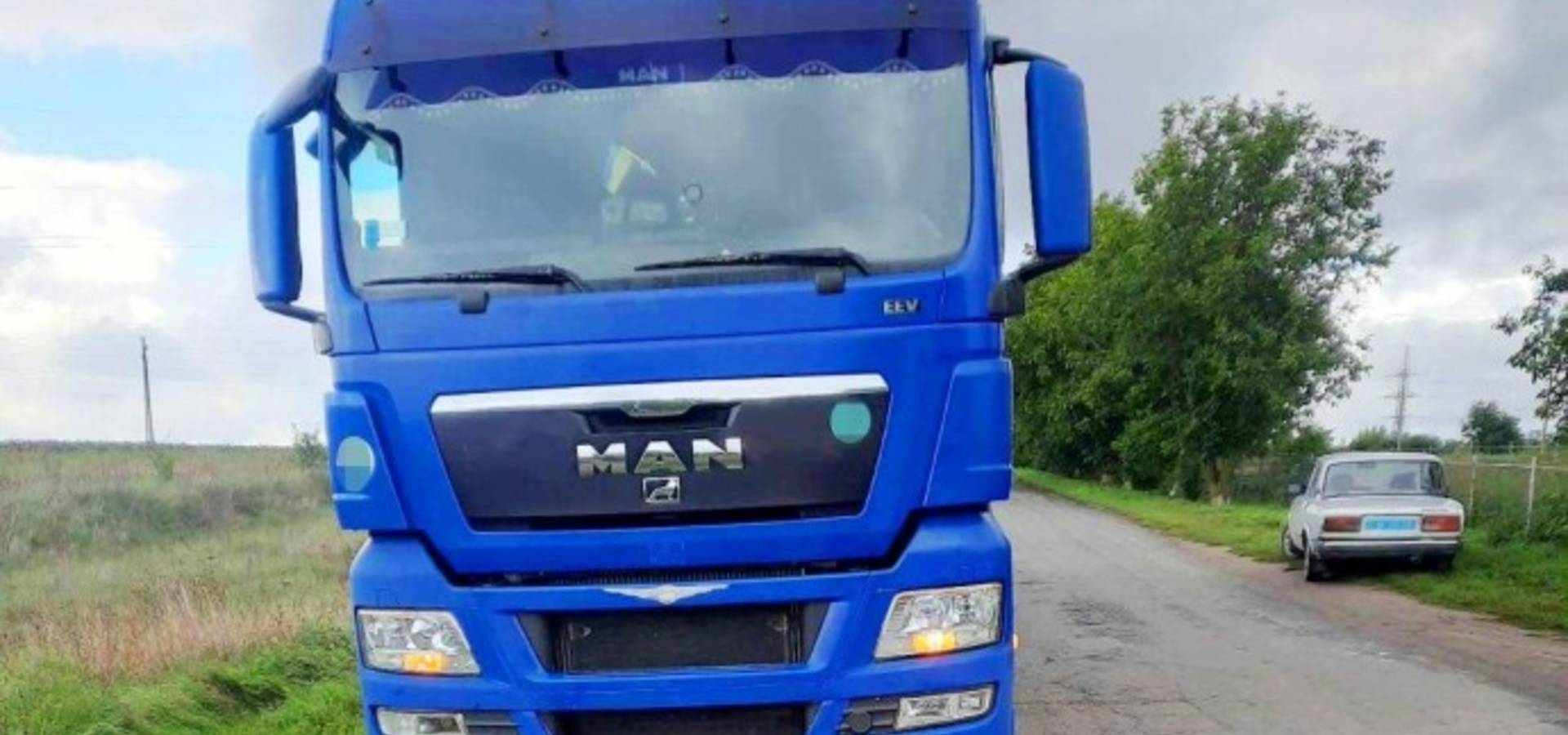На Вінниччині вантажівка MAN збила пішохода. 53-річний чоловік помер