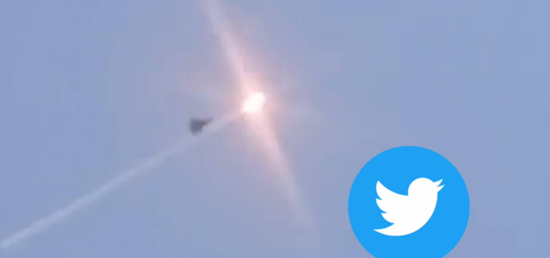У twitter зʼявилося відео, як на Вінниччині винищувач збиває ворожий дрон "шахід"