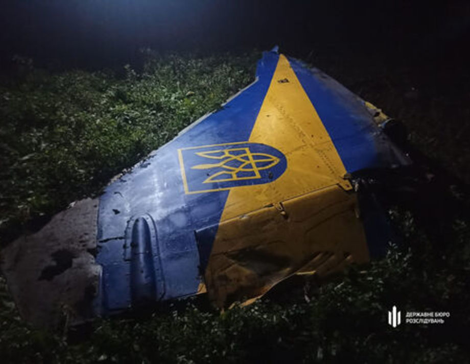 У ДБР повідомили можливу причину падіння українського винищувача на Вінниччині 