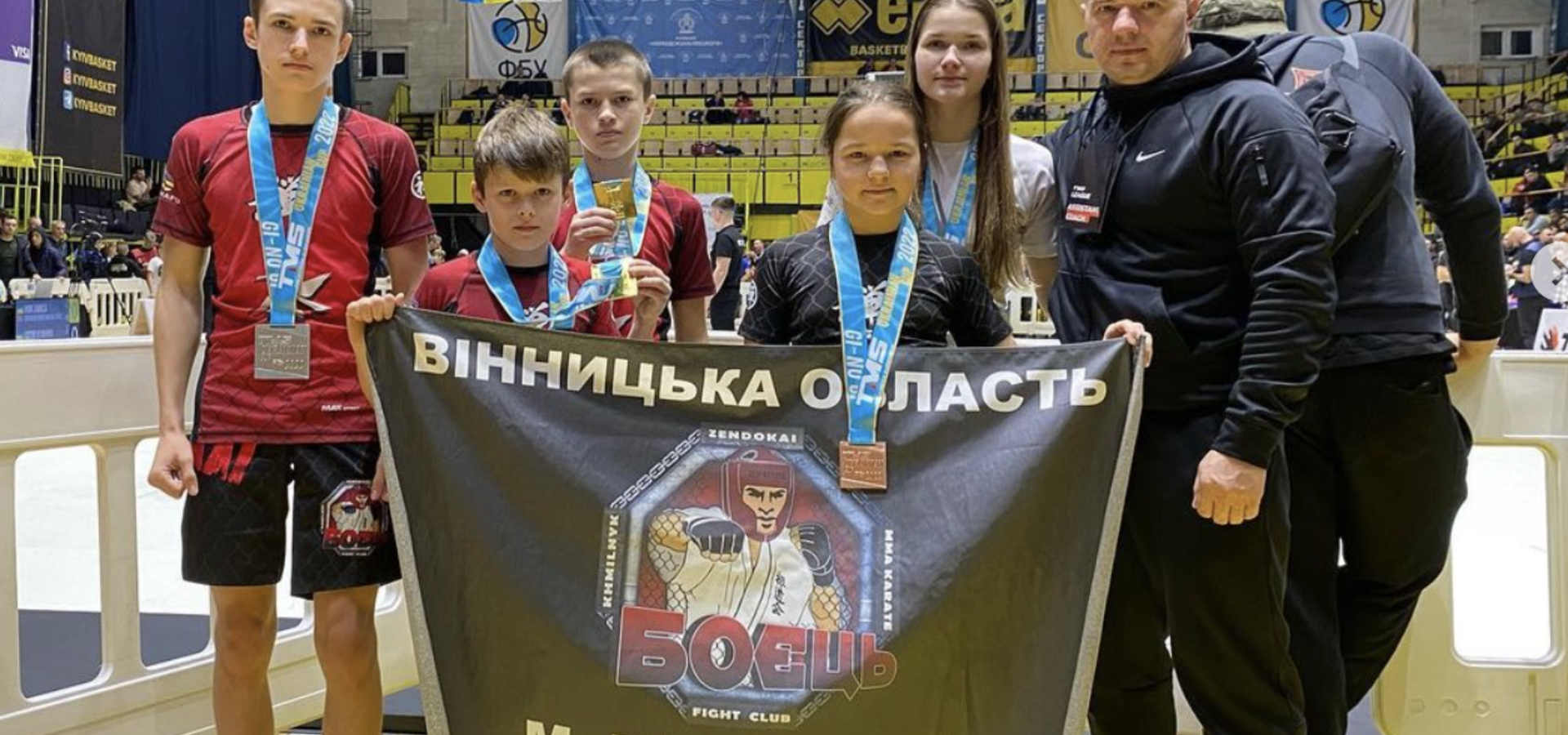 Хмільницькі бійці переможці Кубку України з бразильського джиу-джитсу