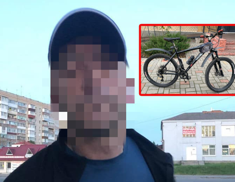 У Хмільнику поліцейські затримали крадія велосипеда