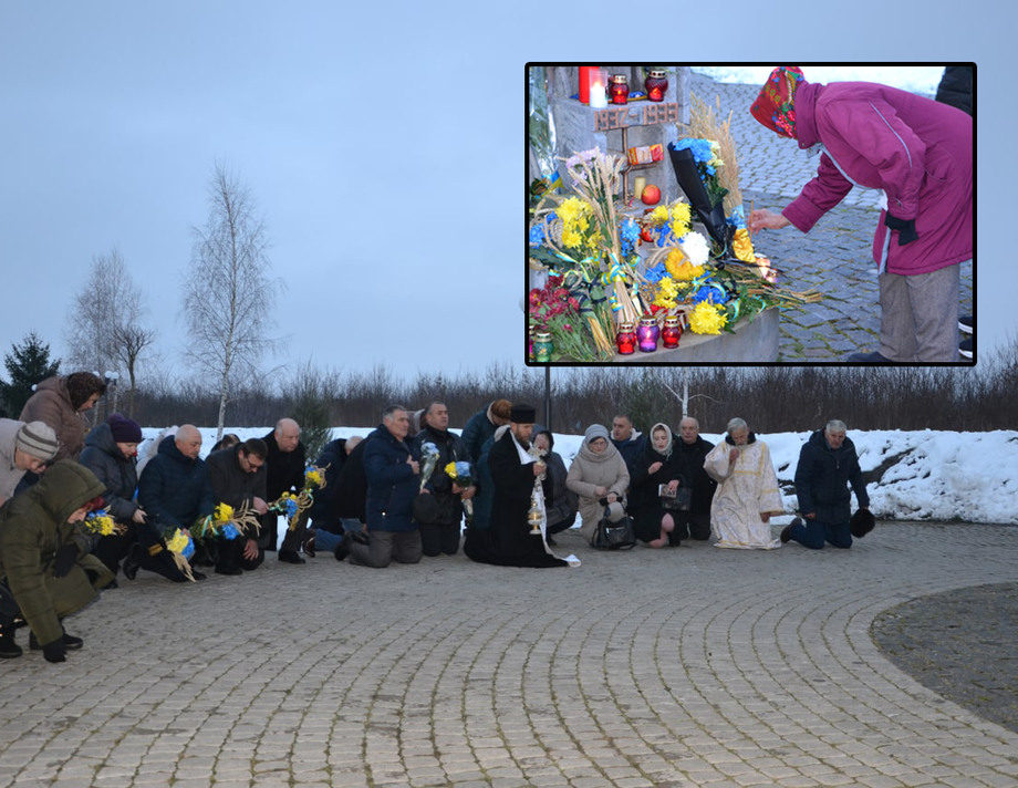 Хмільничани вшанували пам'ять жертв Голодомору
