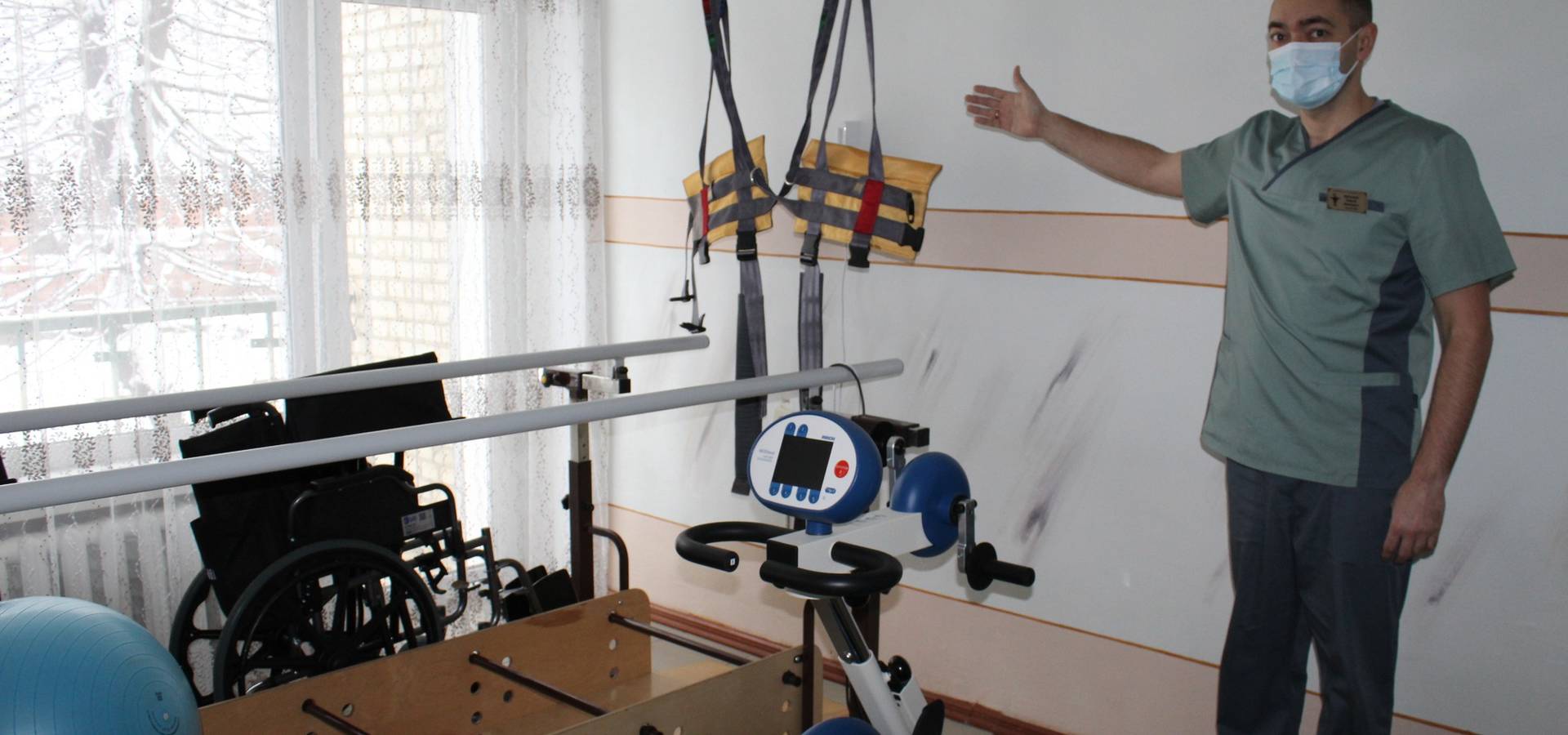 У Хмільницькій обласній лікарні відновного лікування відкрили кабінет, де проводитимуть дослідження електронейроміографії