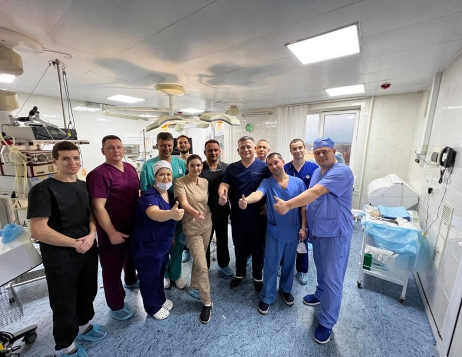 На Вінниччині провели дві родинні трансплантації нирок від батьків дітям