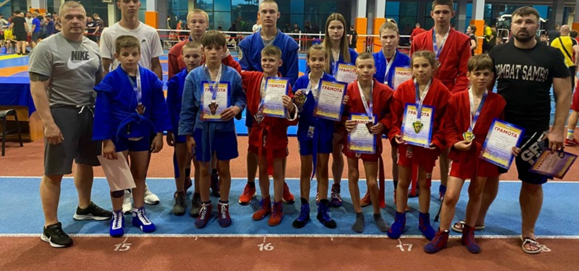 Хмільницькі спортсмени - переможці Чемпіонату України з бойового самбо