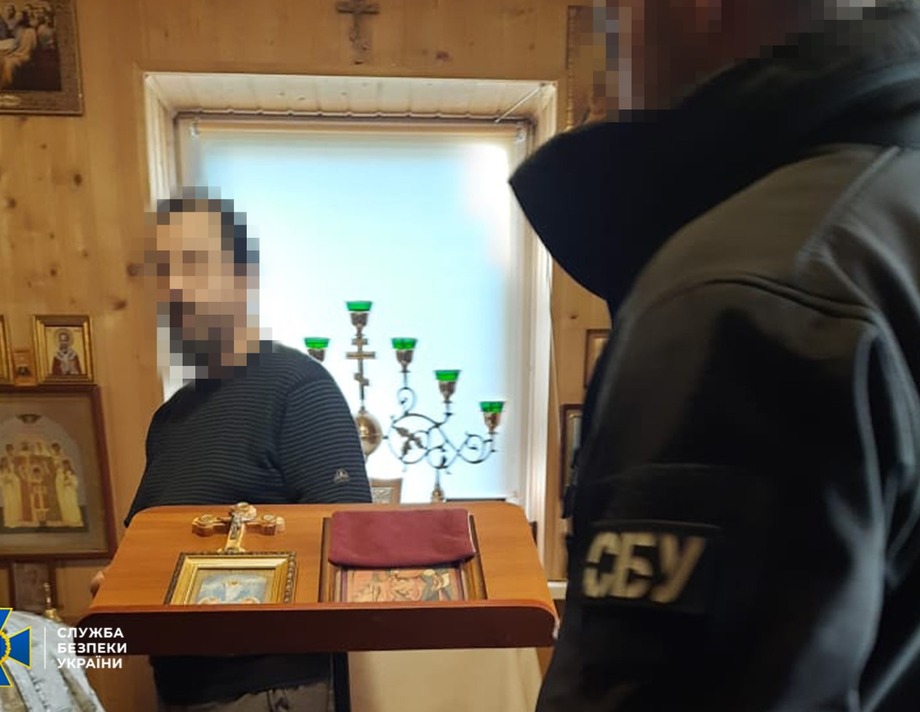 На Вінниччині СБУ викрила батюшку УПЦ МП, який виправдовував тимчасову окупацію частини України