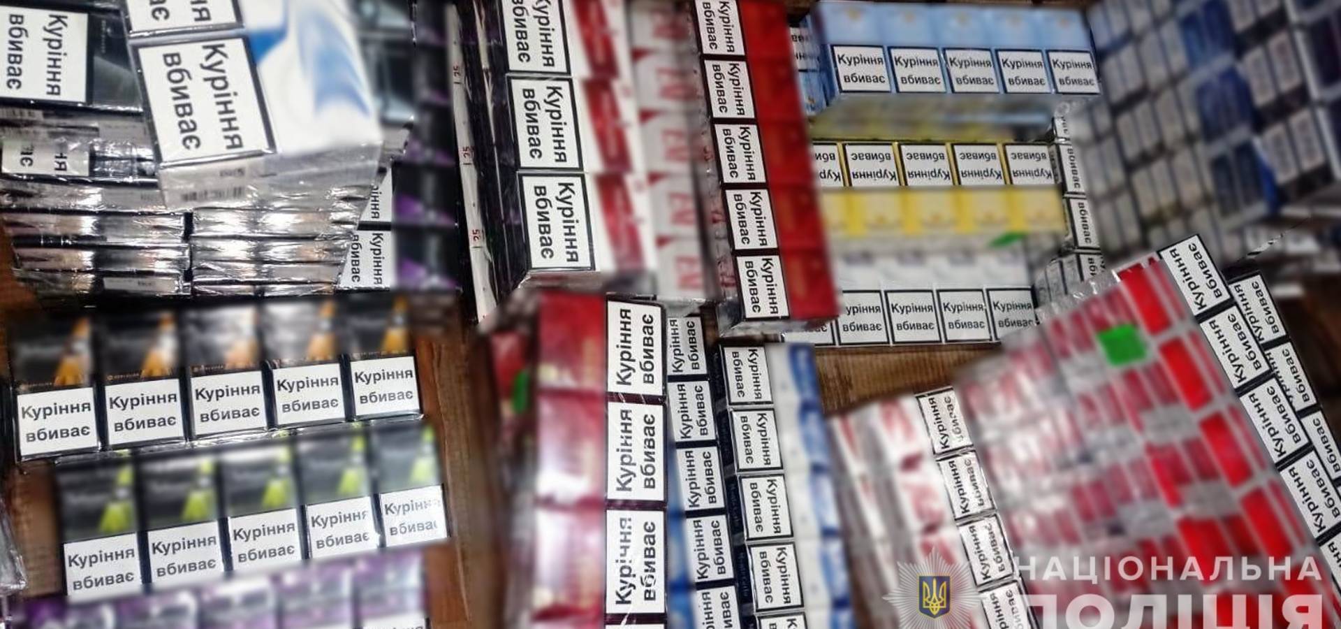 На Вінниччині викрили підпільну мережу збуту цигарок та вилучили рекордну кількість тютюнової продукції