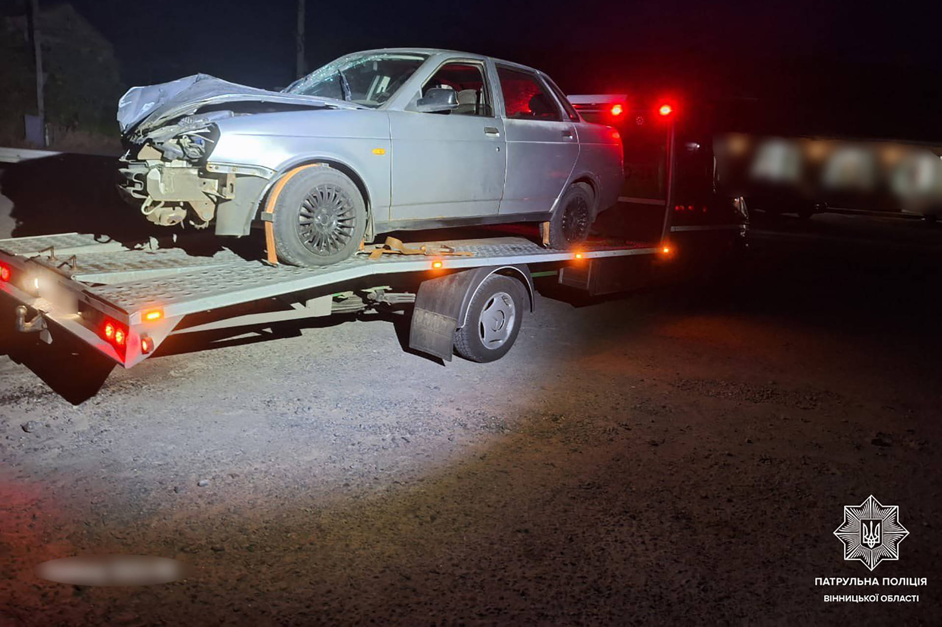 У Калинівці п’яний водій ВАЗ врізався у відбійник