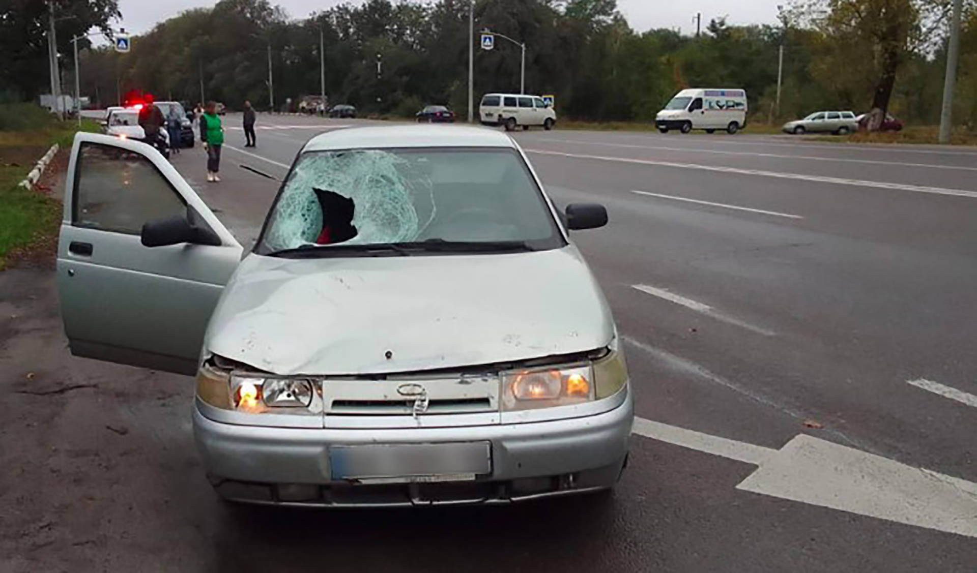 В Хмільницькому районі автівка збила дівчину на пішодному переході