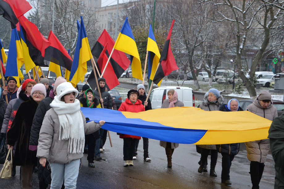 Завтра до Дня Гідності та Свободи в Хмільнику відбудеться загальноміська хода