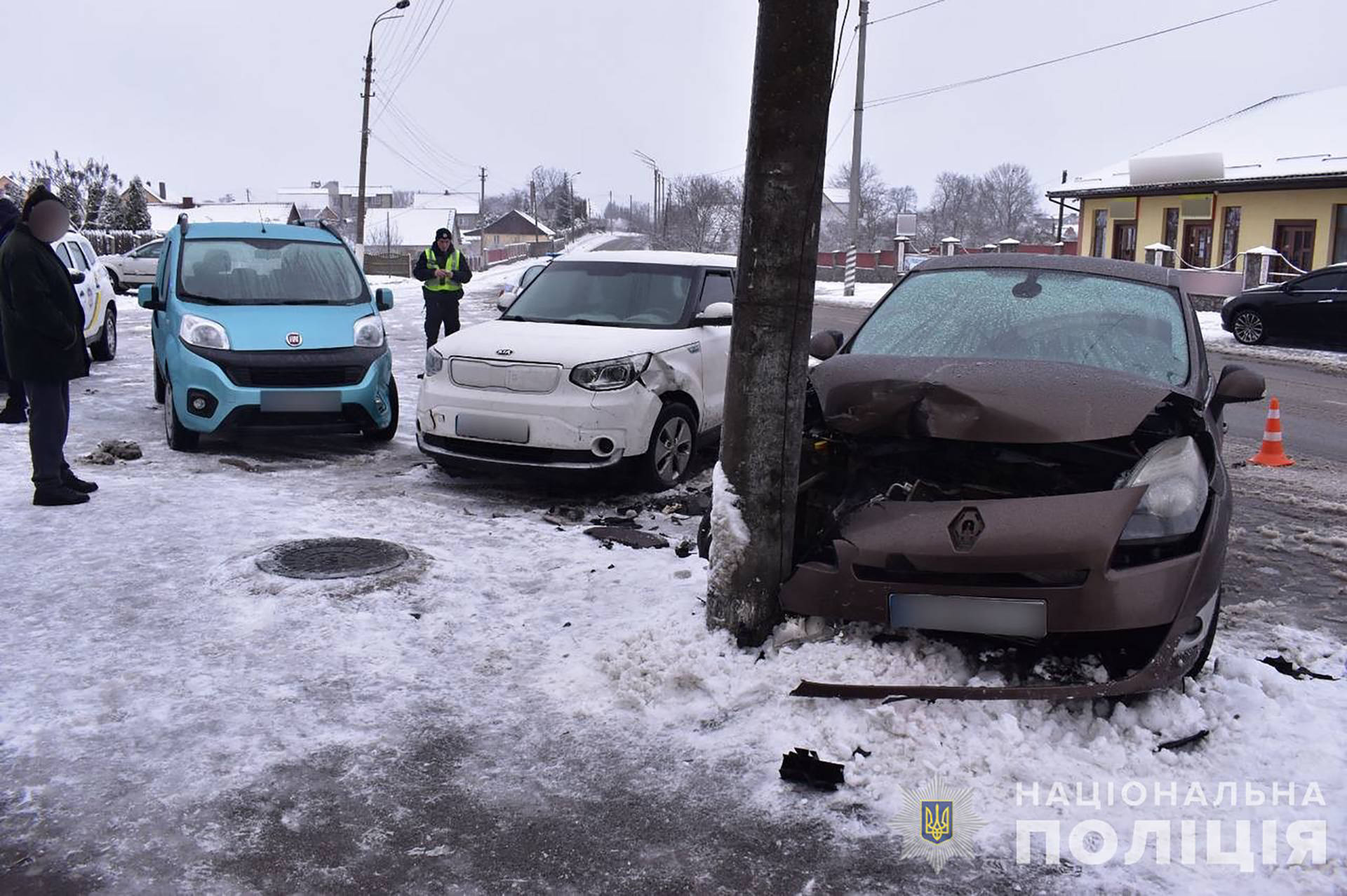 Потрійне ДТП сталося в Калинівці Хмільницького району