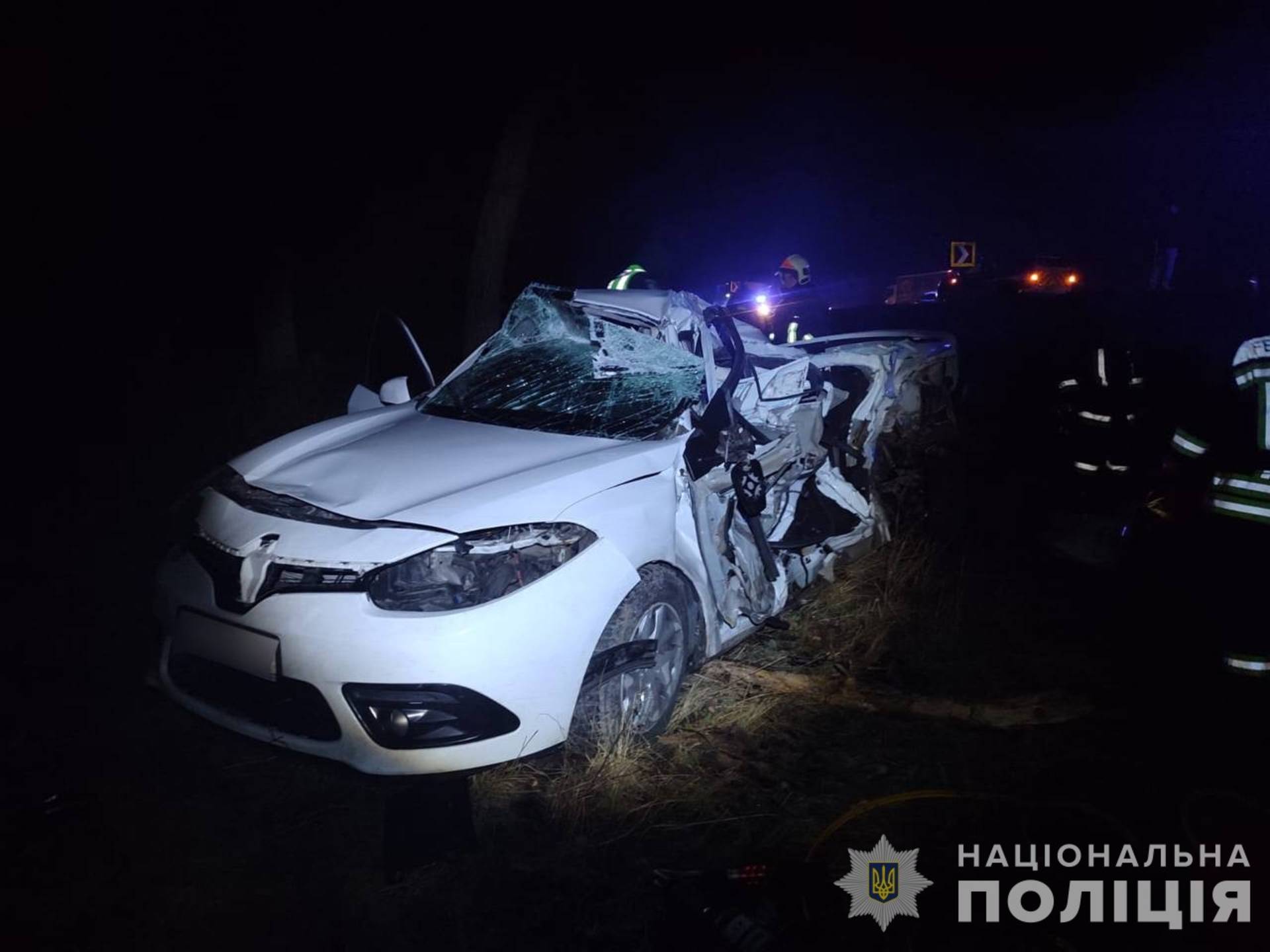 Чергова аварія сталася в Хмільницькому районі, водій легковика загинув на місці