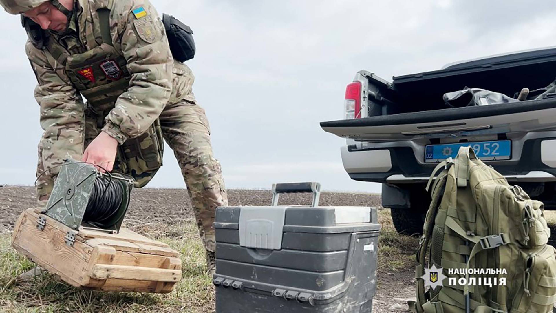 Посеред поля на Вінниччині виявили ворожий безпілотник з нездетонованою бойовою частиною