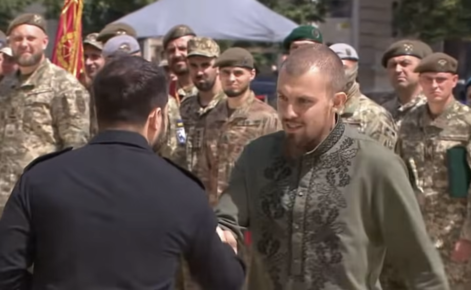 Роману Кашпуру з Хмільника президент України вручив орден "За заслуги" 