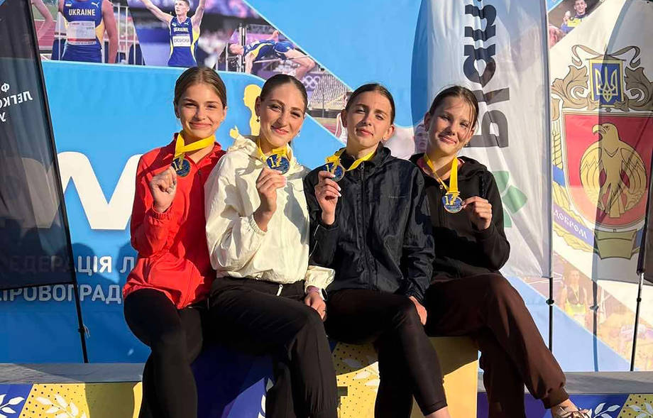 Юні легкоатлетки з Хмільника — серед кращих в Україні