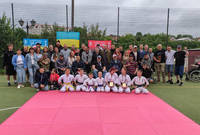 Спортсмени з Хмільника провели показовий виступ у центрі реабілітації військовослужбовців у Львові