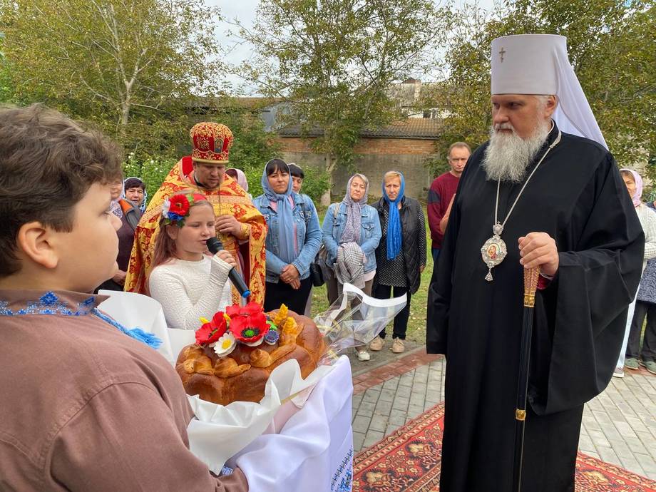 В Уланові Високопреосвященний митрополит Михаїл звершив освячення храму ПЦУ