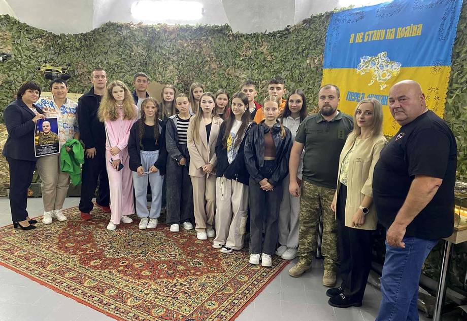 В музеї Хмільника відбулася зустріч школярів з героями нашого часу