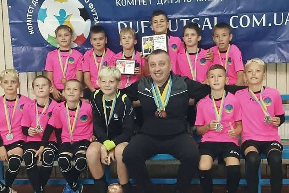 Юні футзалісти з Хмільника вибороли бронзу Кубка Ліги України