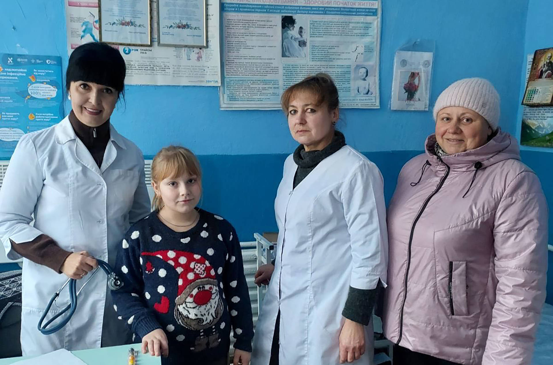 У п’яти селах Хмільницької громади лікарі провели вакцинацію від кору