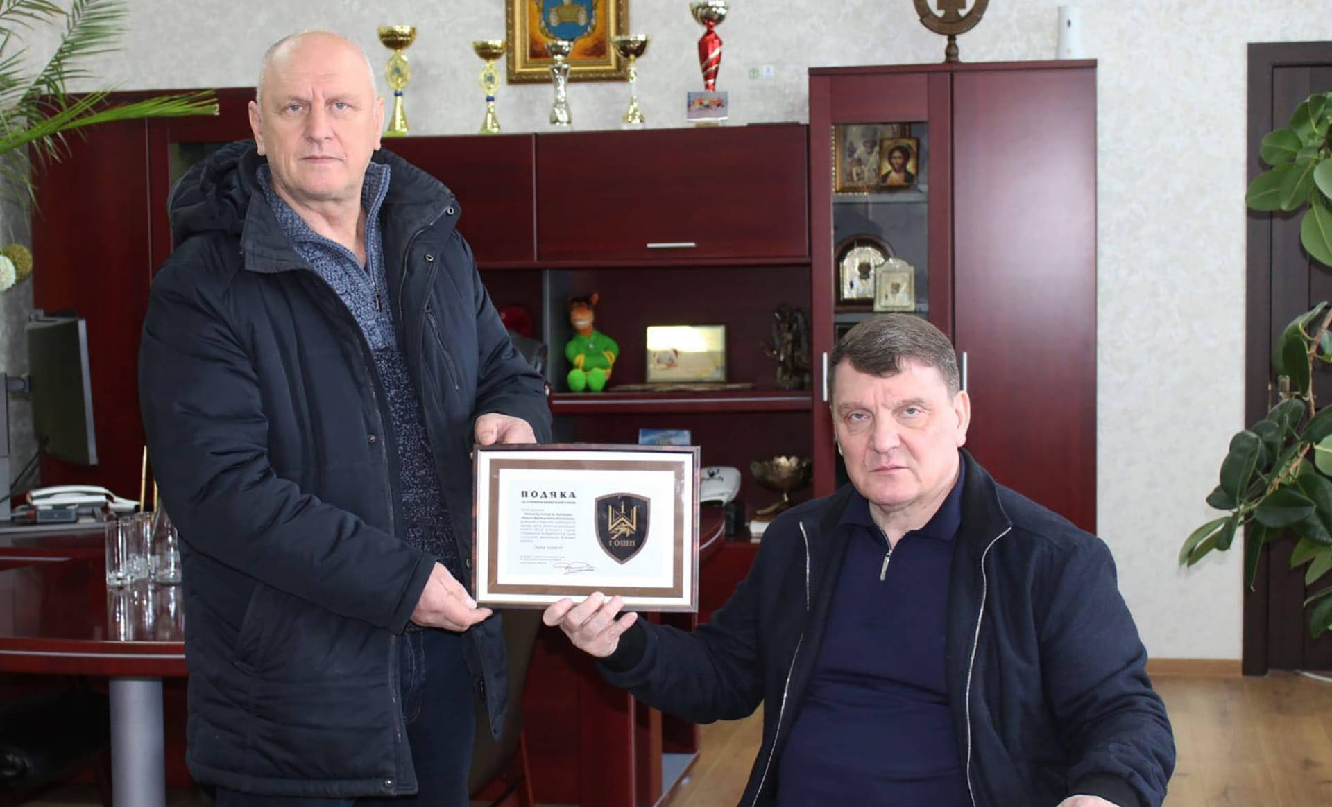 Військовослужбовець штурмового полку імені Дмитра Коцюбайла подякував Хмільницькій громаді за підтримку ЗСУ