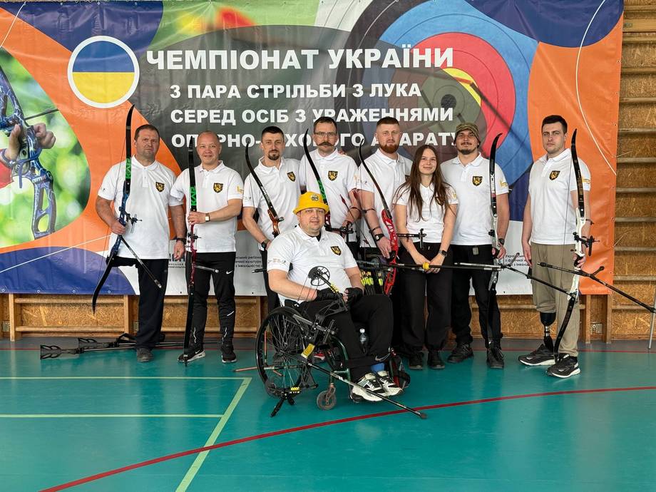 Хмільничанин Михайло Сидоренко здобув бронзу на Чемпіонат України з пара стрільби з лука серед осіб з ураженнями опорно-рухового апарату