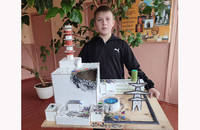 Шестикласник Широкогребельської школи  створив макет Чорнобильської АЕС