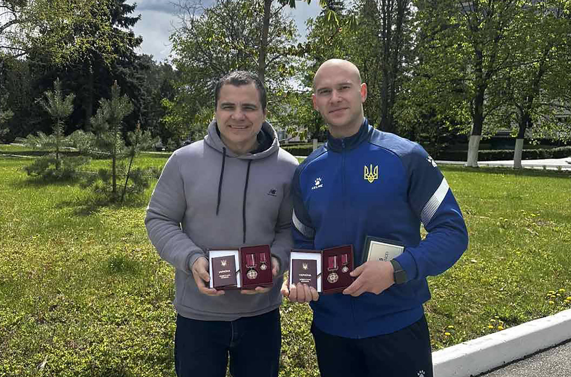 Хмільничанин Віталій Коломієць отримав нагороду від Президента України