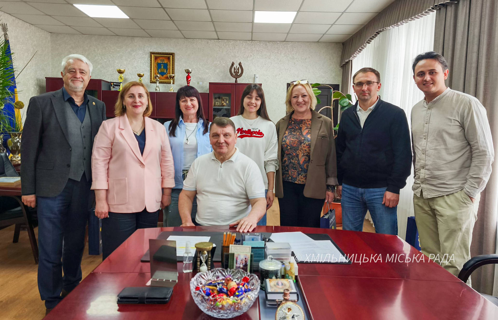 У Хмільнику відбулася зустріч міського голови Миколи Юрчишина з журналістами Вінниччини