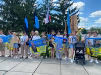 У Хмільнику відбулася акція на підтримку зниклих безвісти та військовополонених захисників України