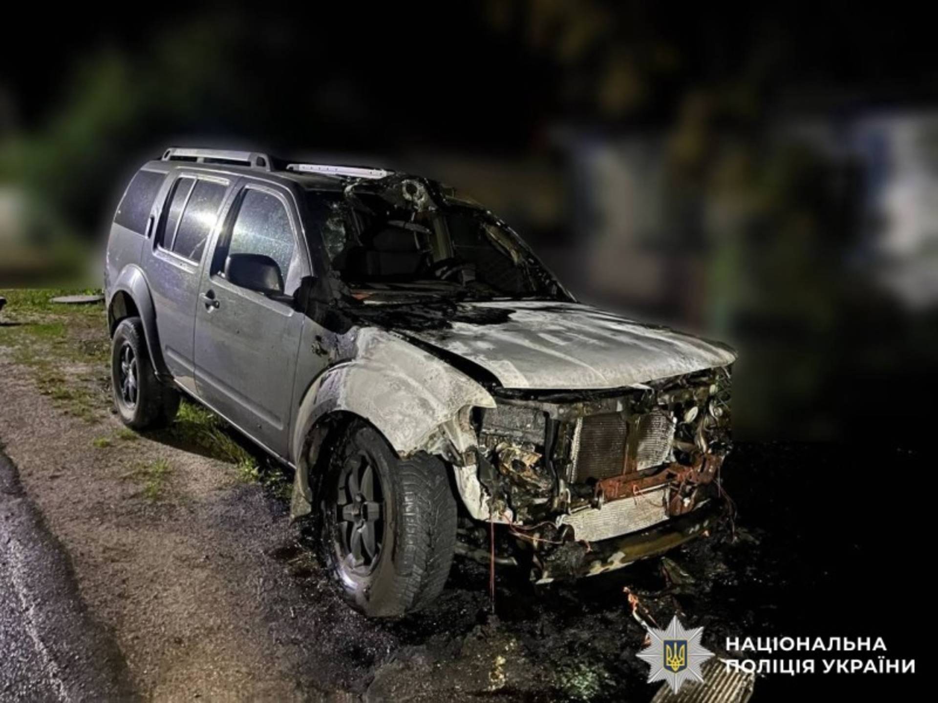 На Вінниччині затримали 16-річного підлітка, який підпалив автомобіль військового на замовлення російських спецслужб