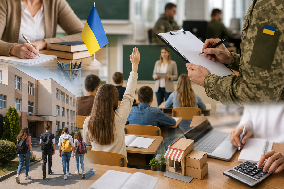 Зарплати вчителів, реформа старшої школи і нові правила бронювання: що зміниться в Україні з 1 вересня