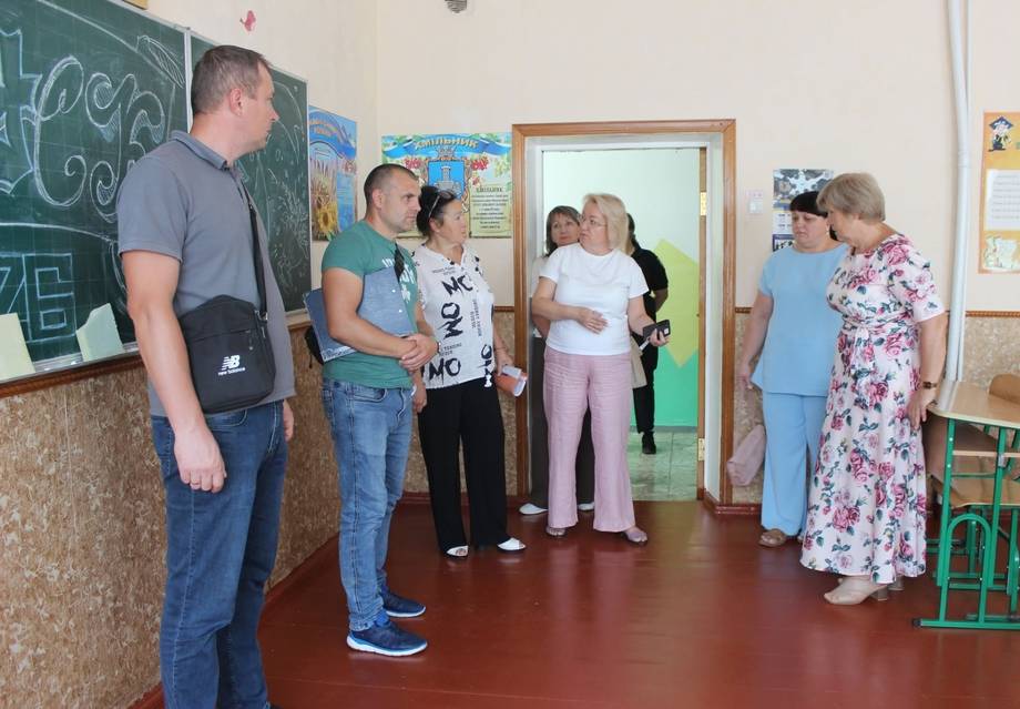 У Хмільницькій громаді перевірили готовність шкіл до нового навчального року